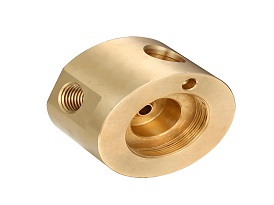  Cnc Machining Copper New Energy Vehicle Spare Parts