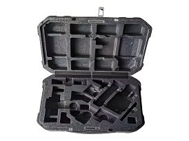  Black toolbox made of EPP plastic