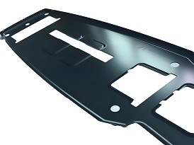  Black plastic casing, HIPS plastic