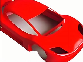  LDPE plastic toy car shell