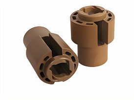  Precision injection molded gears made of PAI plastic