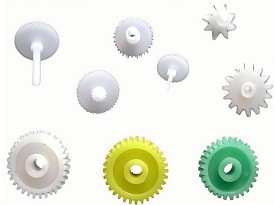  Printer gears made of PAI plastic