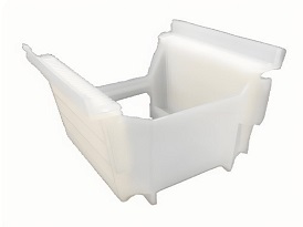  PVDF plastic solar cell wafer flower basket