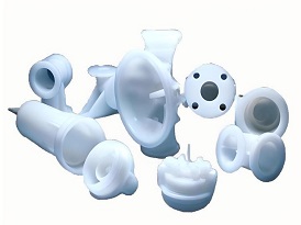  Engineering plastic parts made of PVDF plastic