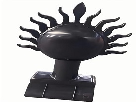  Resin plastic material: dragon play, beads, flower roof decoration accessories